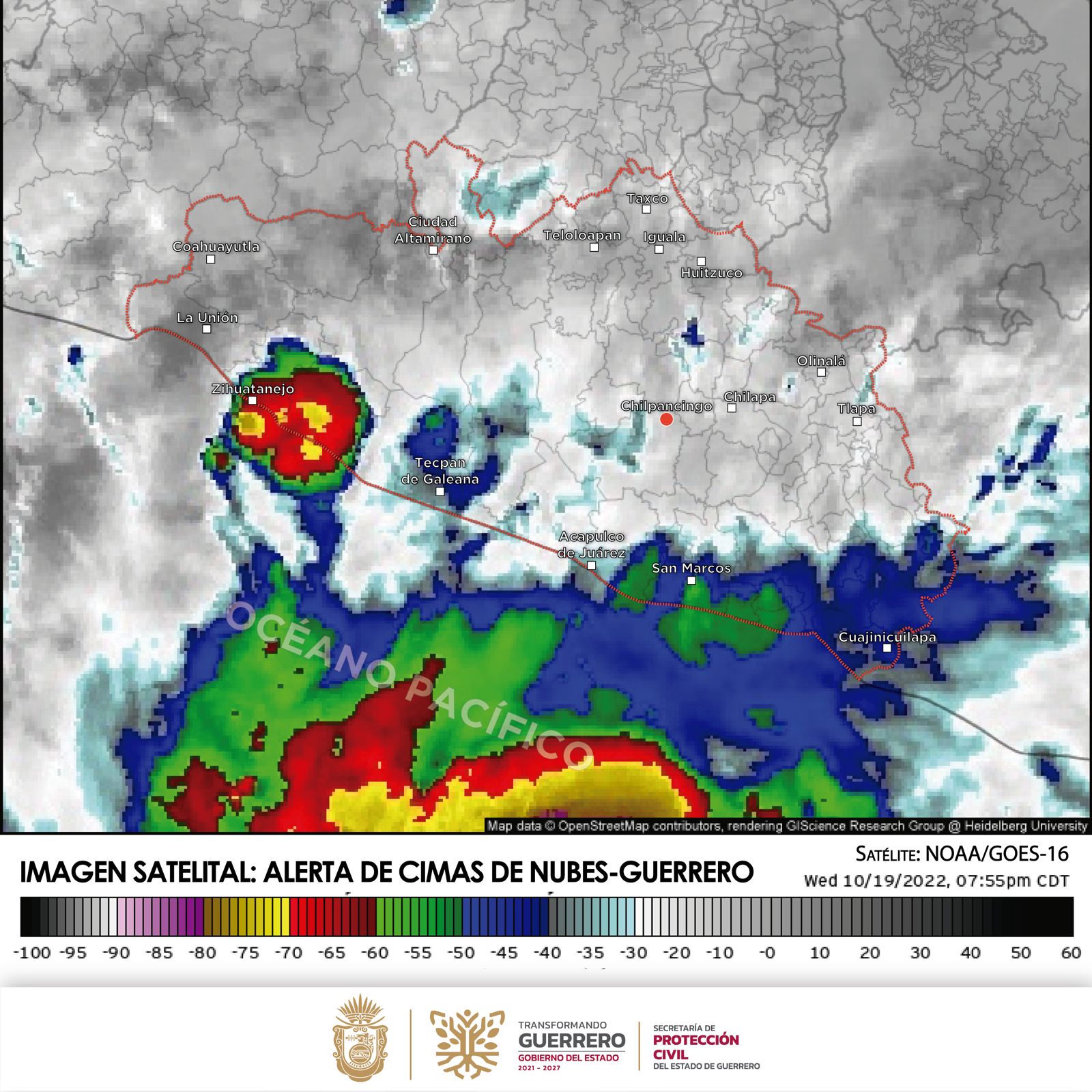 Se Forma Tormenta Tropical Roslyn Frente A Costas De Guerrero