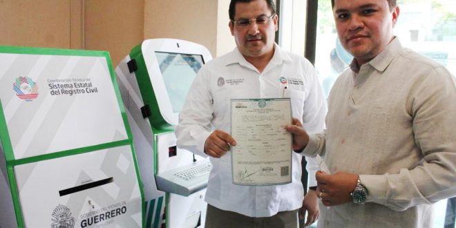 FGE Y REGISTRO CIVIL INAUGURAN CAJERO AUTOMÁTICO PARA