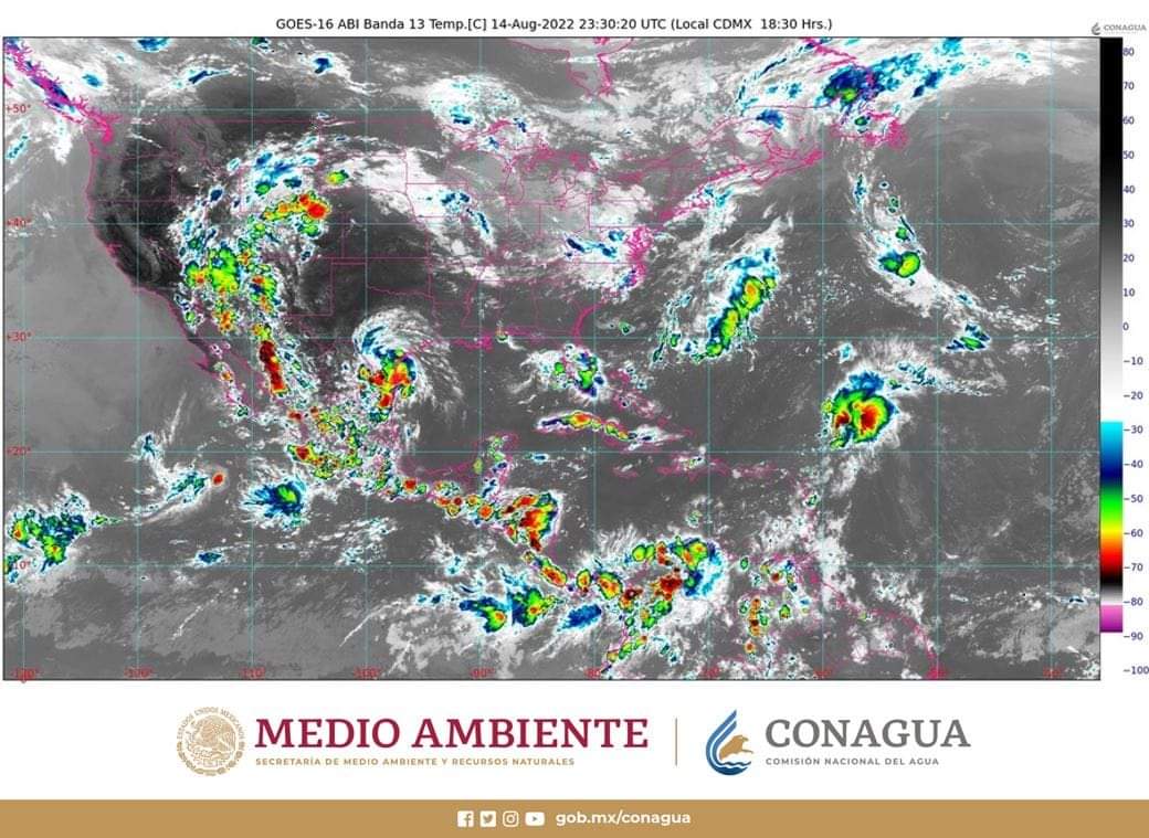 Pronostica SMN lluvias puntuales fuertes en zonas de Guerrero