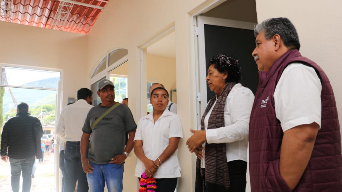 Entrega SSG Casa de Salud en la comunidad de El Naranjo de la Sierra