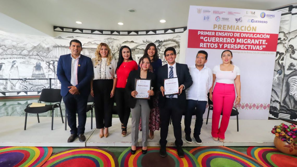 La SEMAI premia a ganadores del primer concurso de ensayo, “Guerrero Migrante, Retos y Perspectivas”