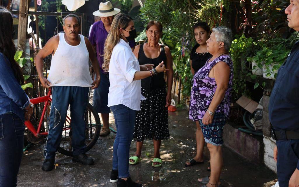 Acude Evelyn Salgado a reiterar su apoyo y respaldo a los deudos de las víctimas de San Miguel Totolapan