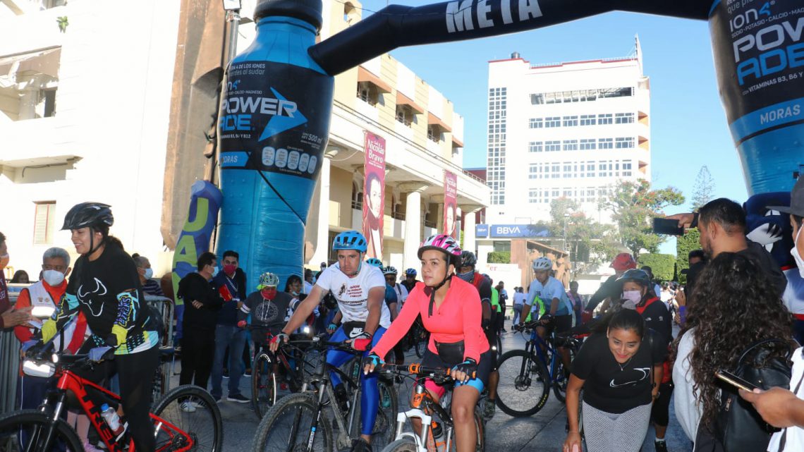 Realiza SSG rodada y caminata por la salud mental