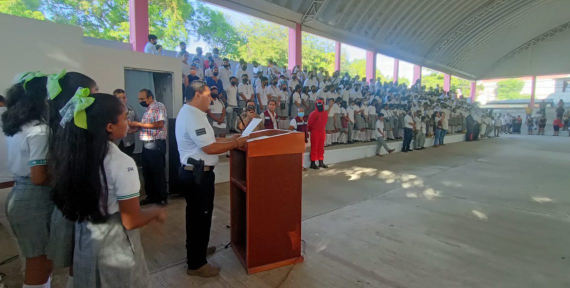 Implementa la SSP el programa “La Policía en mi Escuela”