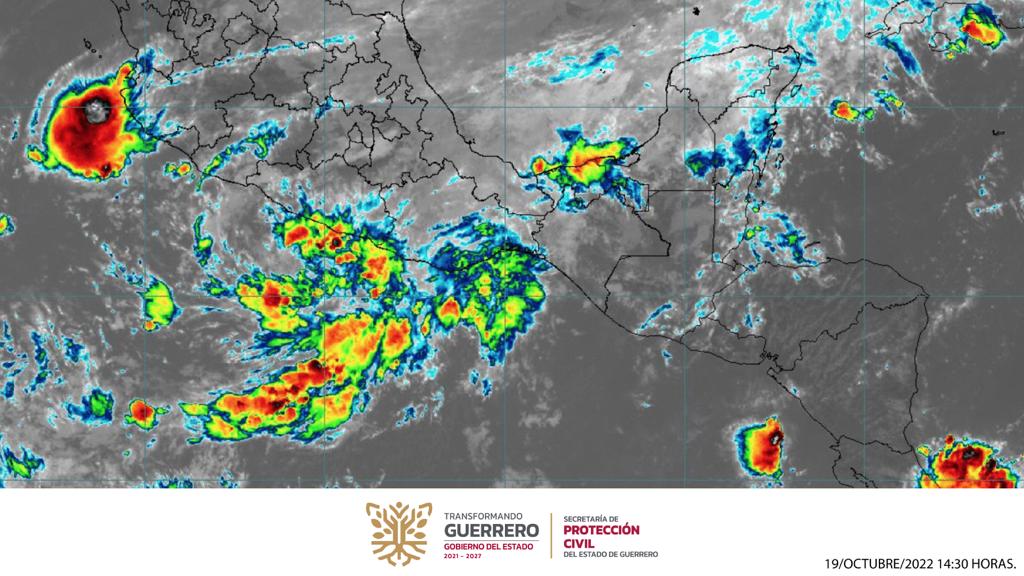 SPCGRO alerta por lluvias en Guerrero