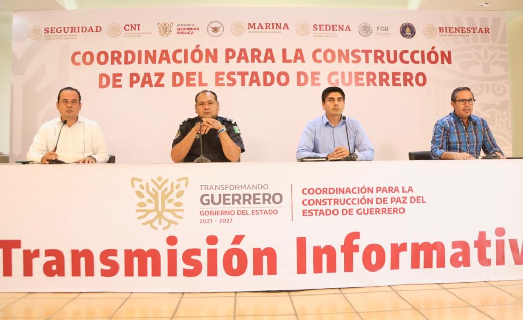 Integrantes de la Mesa de Coordinación para la Construcción de la Paz refuerzan operativos por celebración del Día de Muertos