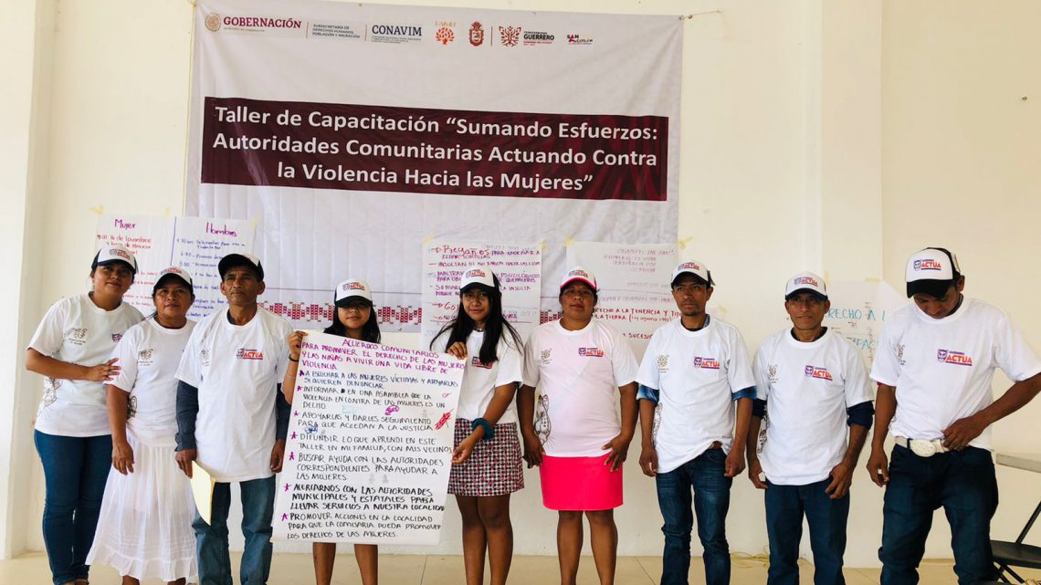 Semujer firma acuerdo con comisarias y comisarios de San Luis Acatlán