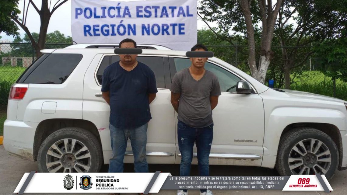 Recupera Policía Estatal dos vehículos robados en Iguala y La Unión