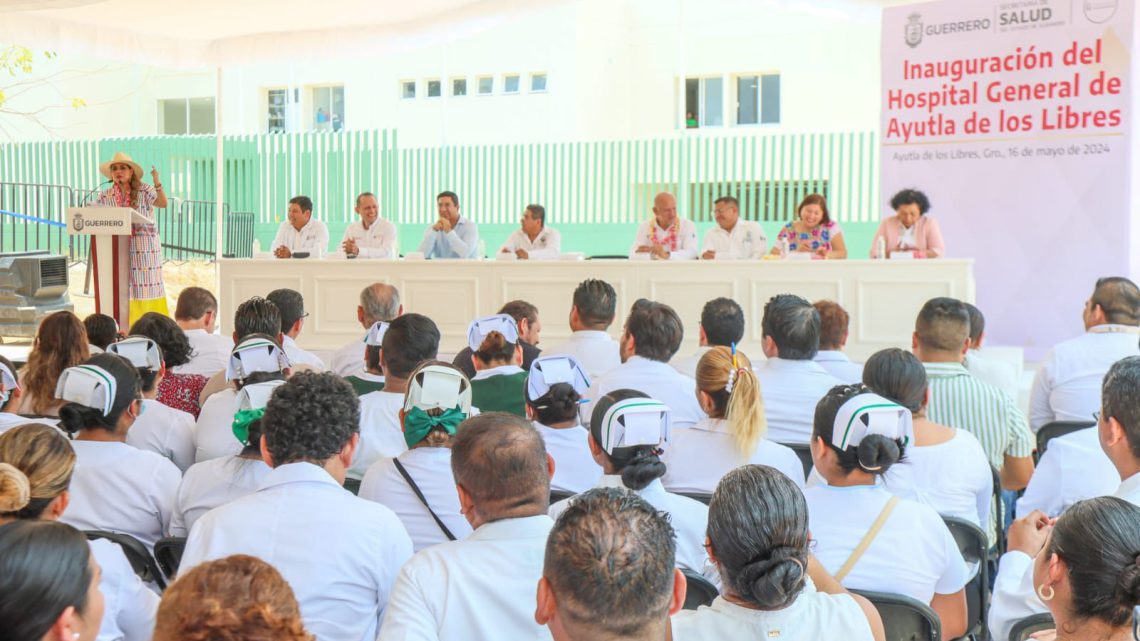 Hoy la Salud en Guerrero se transforma con una inversión histórica: Evelyn Salgado Pineda