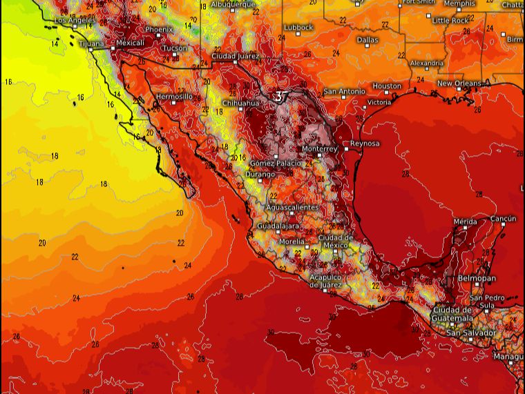Guerrero seguirá registrando temperaturas superiores a los 40 grados Celsius por tercera onda de calor