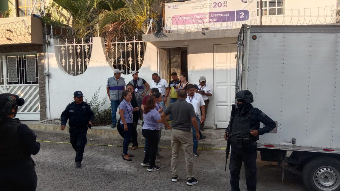 Implementan amplio Dispositivo de Seguridad para Jornada Electoral en Guerrero