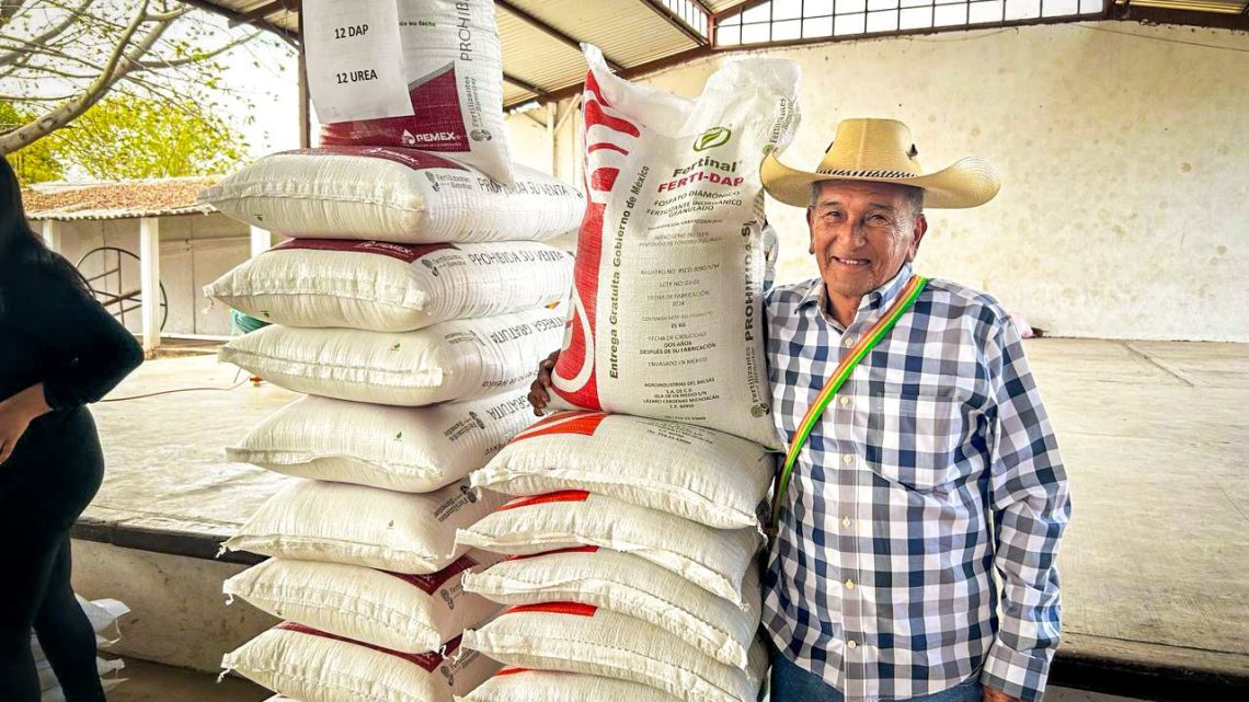 Se reanuda la entrega de fertilizante en Guerrero