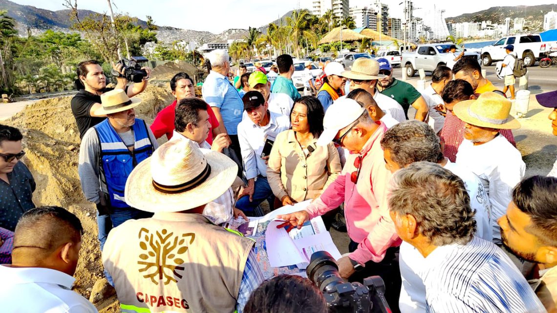 Gobierno del Estado a través de CAPASEG realiza acciones de saneamiento en Acapulco