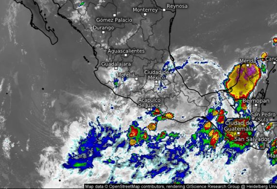 CONAGUA anuncia temporal de lluvias que podría afectar a Guerrero en las próximas horas