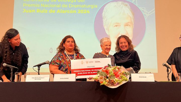 La escritora Berta Hiriart ganadora del Certamen Nacional de Dramaturgia Juan Ruiz de Alarcón 2024