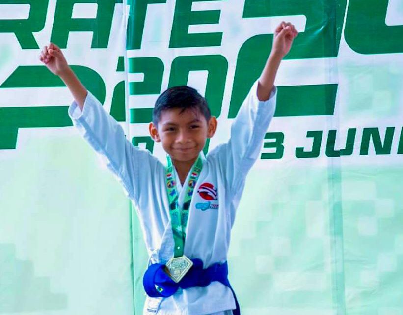 Logran deportistas guerrerenses tres medallas de oro y una de plata en el Campeonato Nacional Grados Kyu SLP 2024