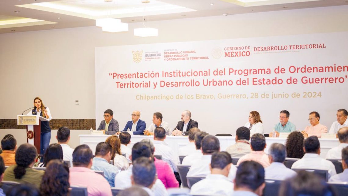 Guerrero en la ruta del desarrollo urbano y ordenamiento territorial con planeación a futuro