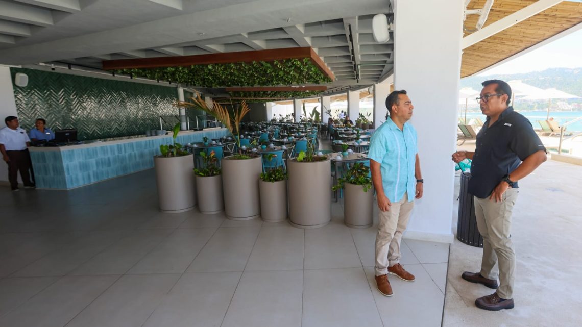 Constata titular de SECTUR avances en la reapertura de hoteles en Acapulco