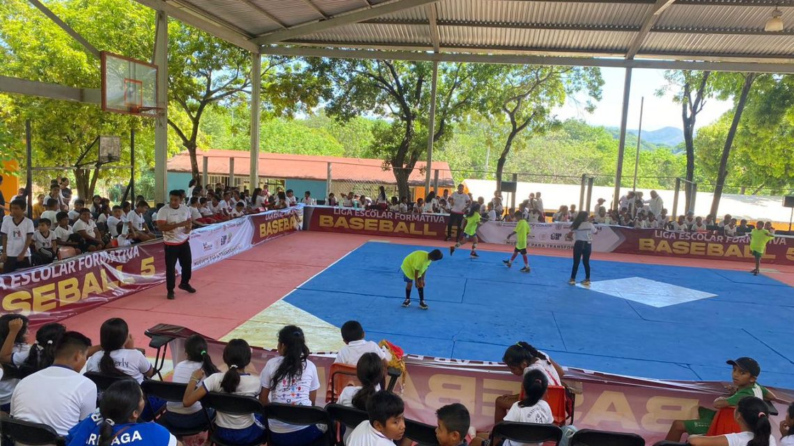 Guerrero implementa la primer Liga Escolar Formativa de Baseball 5 a nivel nacional