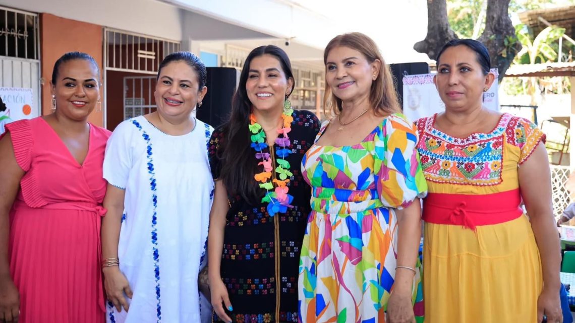 Constata Liz Salgado funcionamiento de los programas de asistencia alimentaria en San Marcos