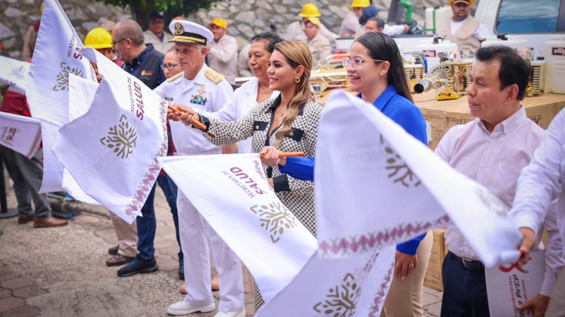 Con acciones firmes e integrales Evelyn Salgado fortalece el combate al Dengue en Guerrero