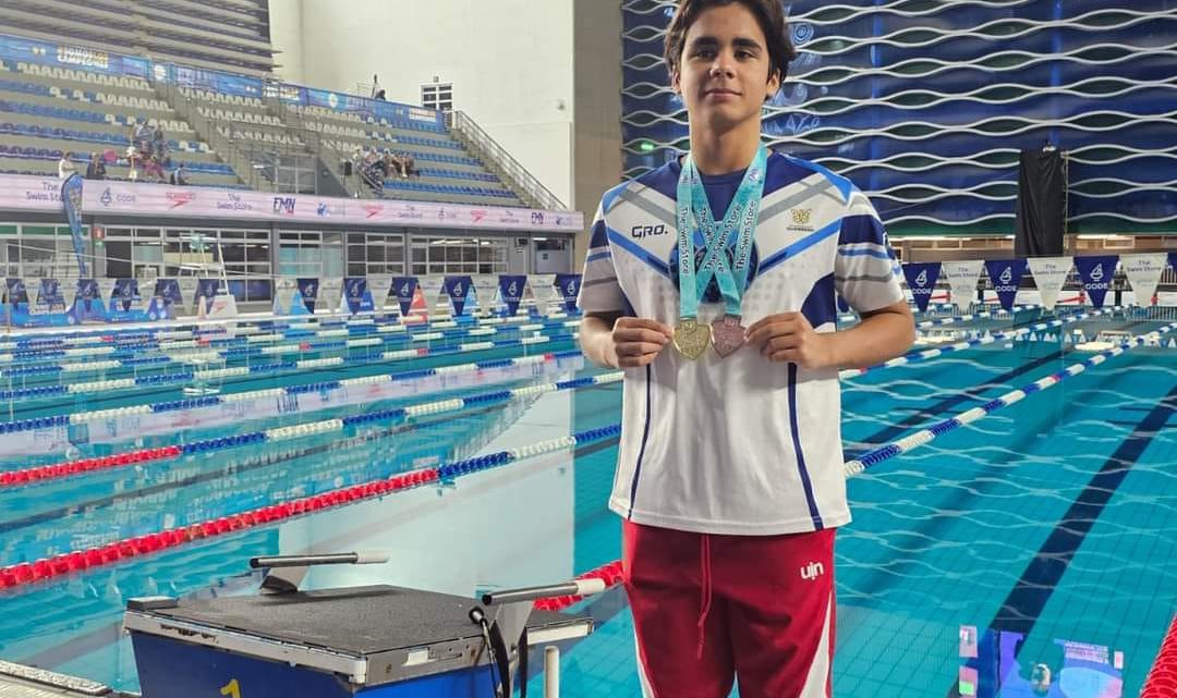 Gana Jacko Badillo Jr. Campeonato Nacional de Natación en Jalisco