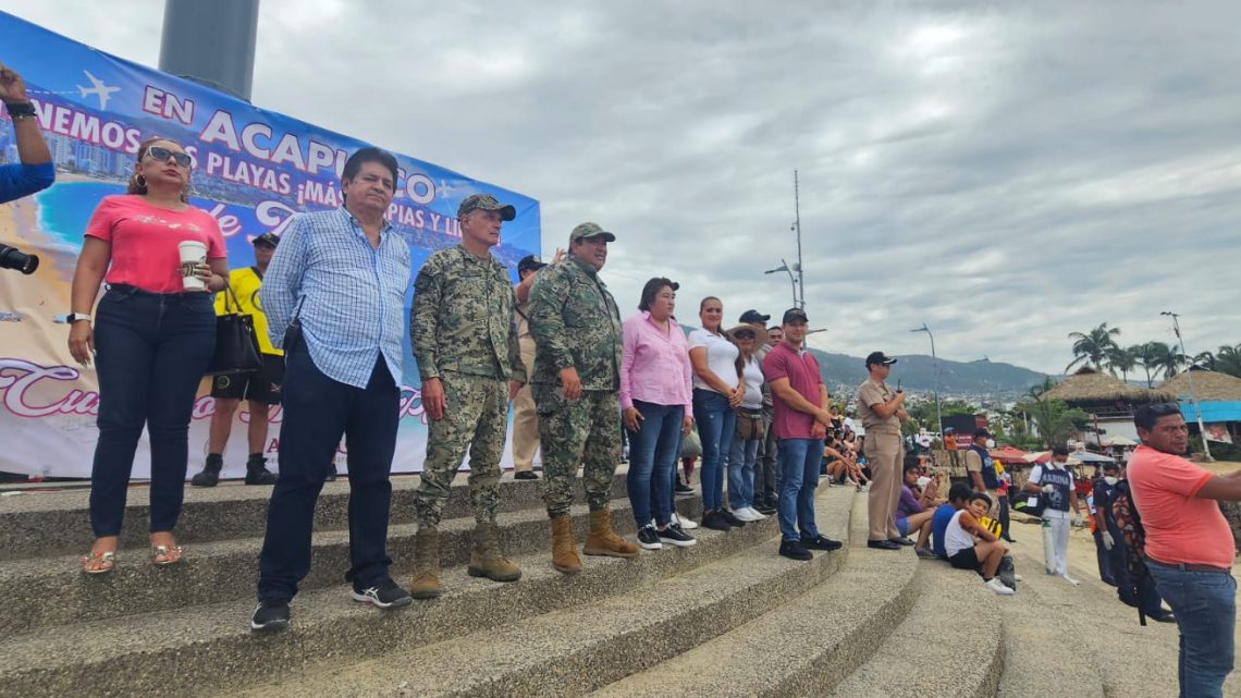 Coadyuva Gobierno de Abelina en simulacro de la Secretaría de Marina