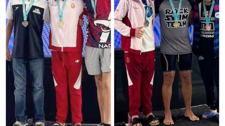 Imparable Jacko Badillo Jr., gana su tercera medalla de oro en el Nacional de Natación
