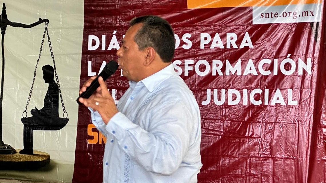 Continúa el SNTE con los Diálogos para la Transformación del Poder Judicial en las regiones de Guerrero