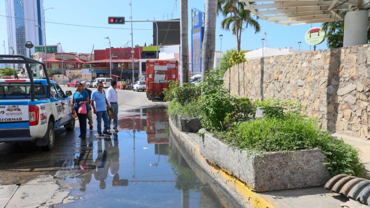 Atiende PROPAEG denuncia por descarga de aguas residuales en hoteles de Acapulco