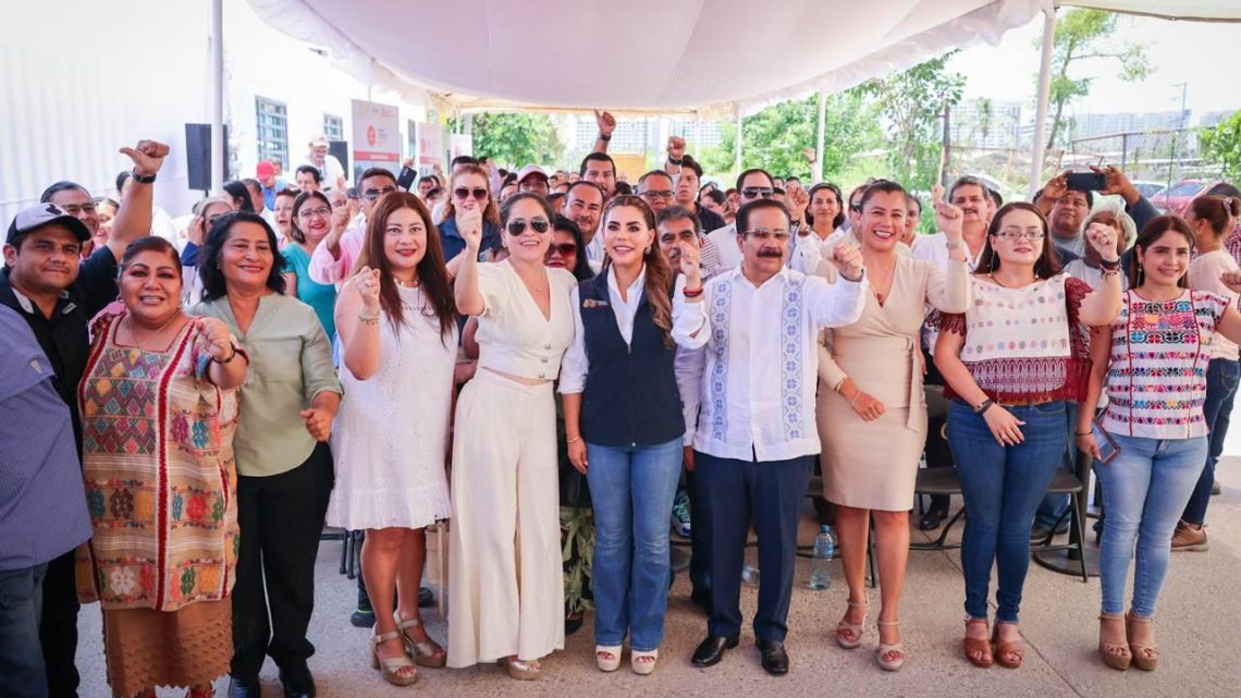 Vamos a continuar con más obras, programas y acciones para transformar Acapulco: Evelyn Salgado