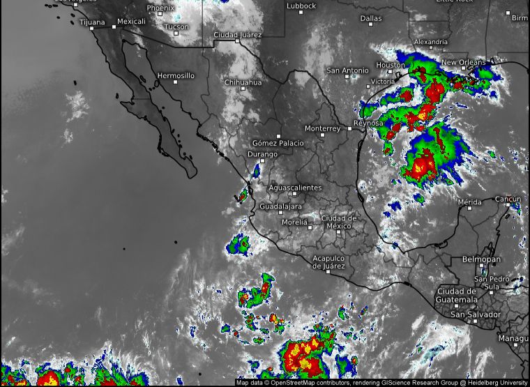 SGIRPCGRO ALERTA POR LLUVIAS INTENSAS EN ALGUNAS ZONAS DE GUERRERO