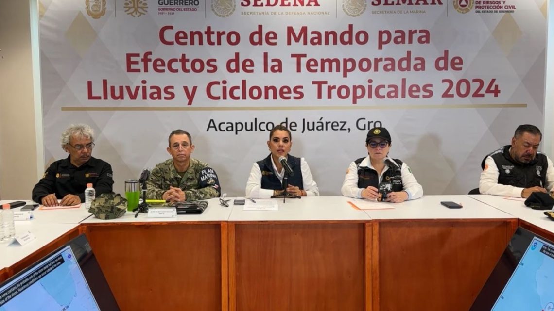 Activan Gobierno de Guerrero y Protección Civil Nacional plan de atención a emergencias ante impacto del huracán “John” en la Costa Chica