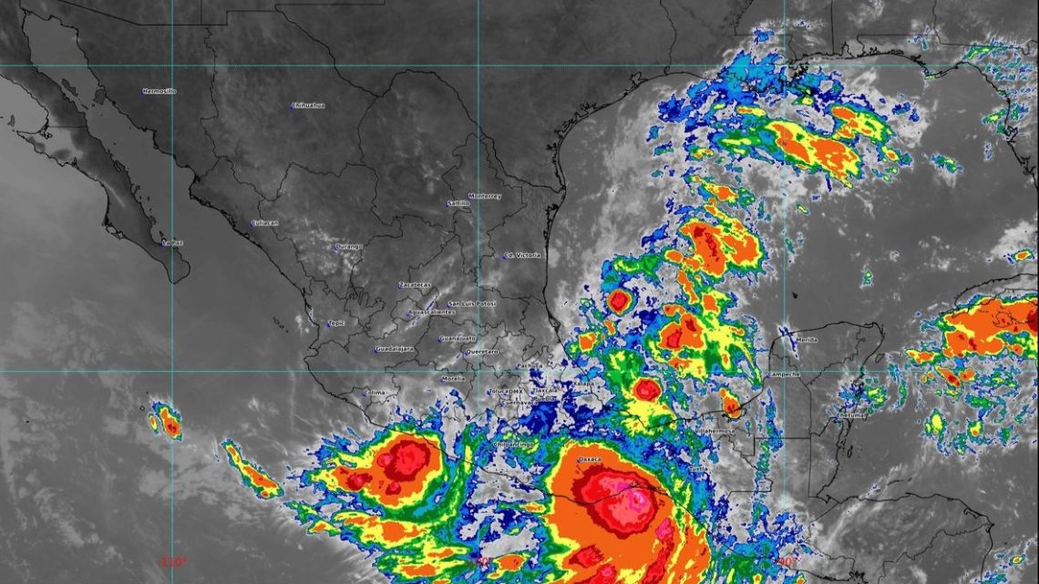 Depresión tropical Once-E generará lluvias torrenciales en Guerrero