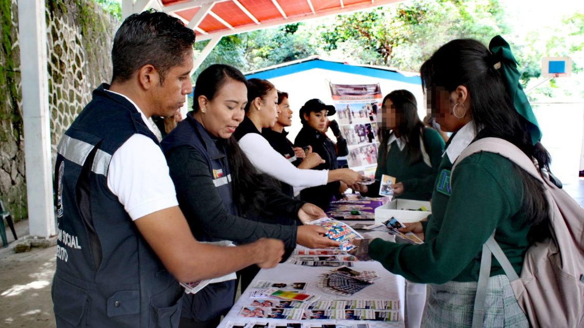 CONTINÚA SSP GUERRERO CON LAS JORNADAS EN EL MUNICIPIO DE TAXCO DE ALARCÓN