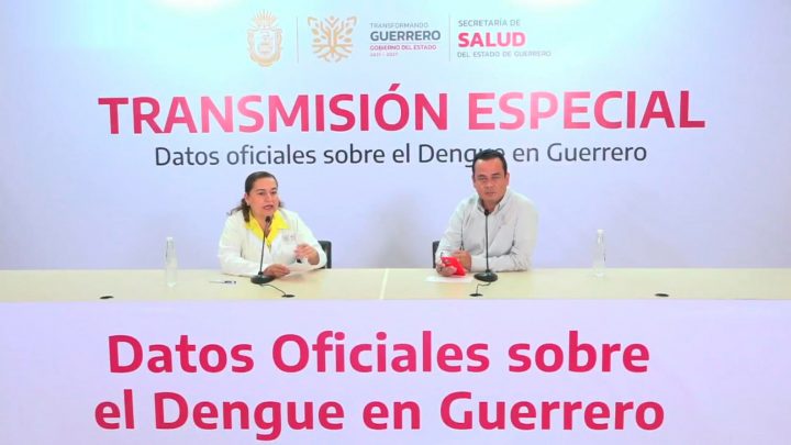 Por segunda semana consecutiva Guerrero se mantiene en el 4to lugar a nivel nacional por casos confirmados de dengue