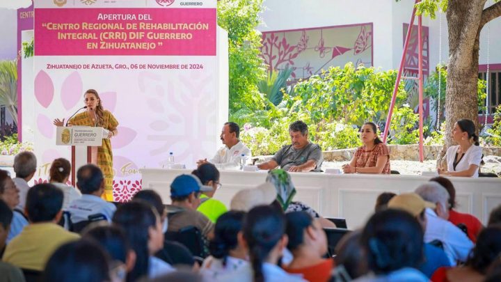 Encabeza la gobernadora Evelyn Salgado acto de apertura del CRRI DIF Guerrero en Zihuatanejo