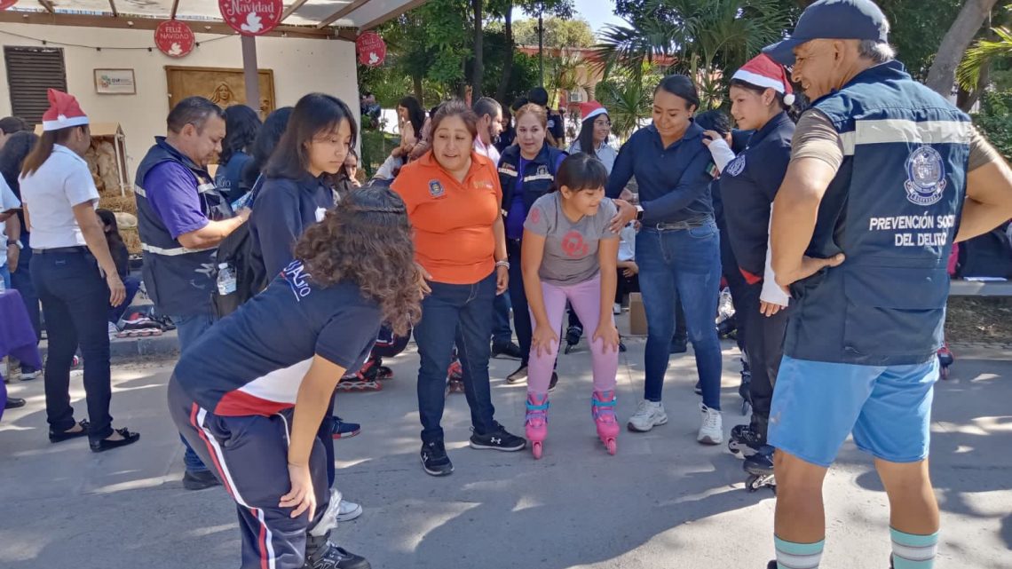 Impulsa SSP Gro “Patinando con prevención” en Chilpancingo para fomentar valores, convivencia y responsabilidad social