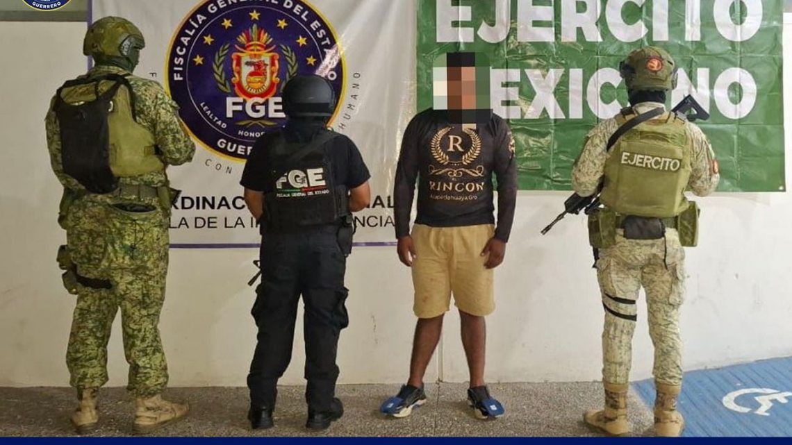 👉👉📍#FGEGuerrero, DEFENSA, GN y SSPGro detienen a un hombre y aseguran un vehículo con reporte de robo en Acapetlahuaya