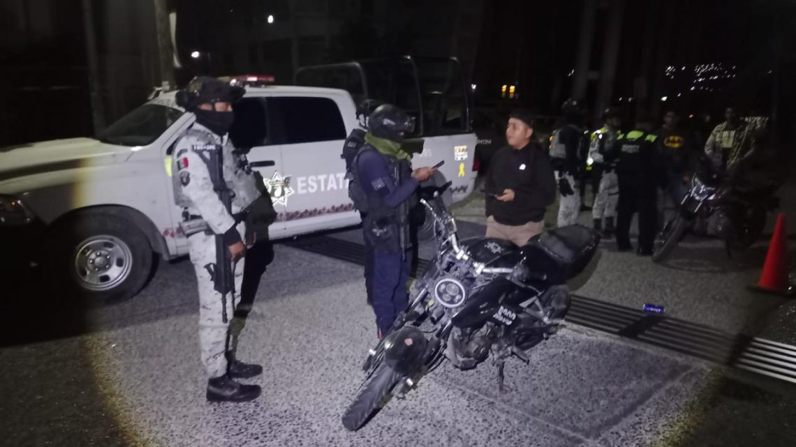 Operativo “Casco Seguro” remite 12 motocicletas al corralón y levanta 14 infracciones en Chilpancingo