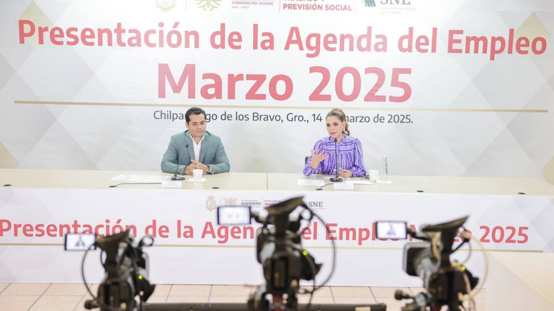 La gobernadora Evelyn Salgado presenta agenda de empleo con más de mil vacantes en Guerrero