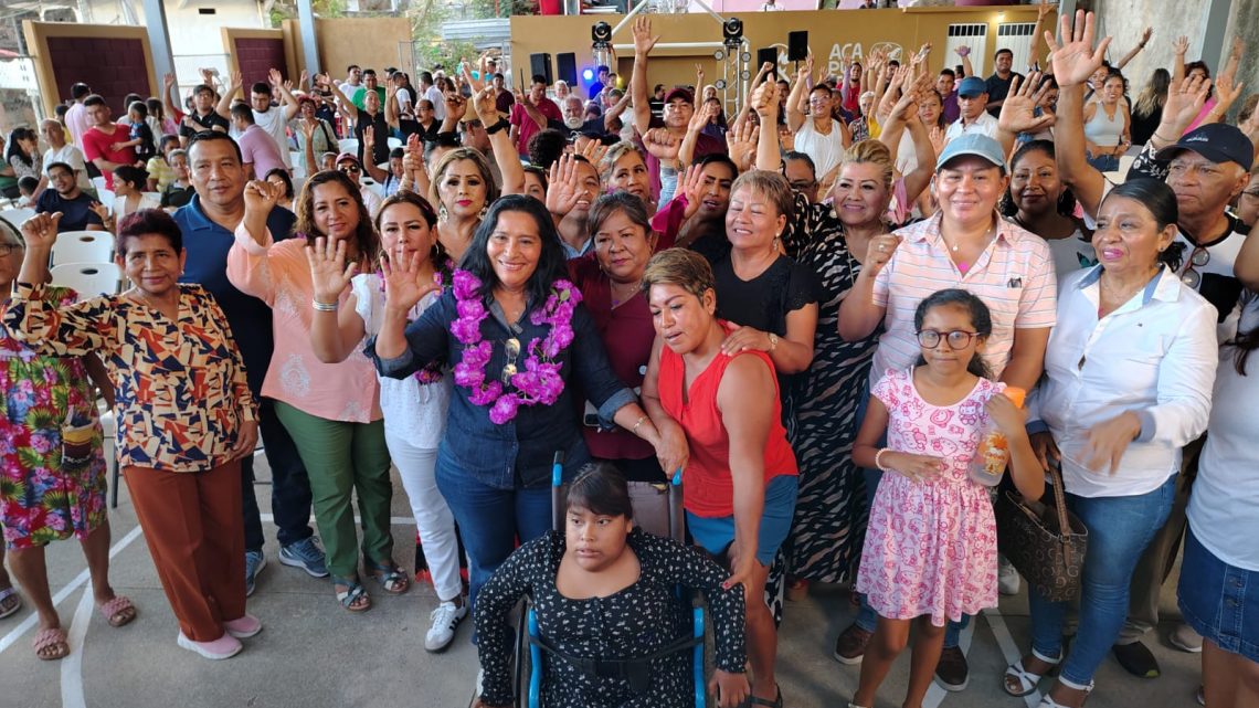 Inaugura Abelina López Rodríguez obras en colonia 16 de Marzo por más de 5 MDP